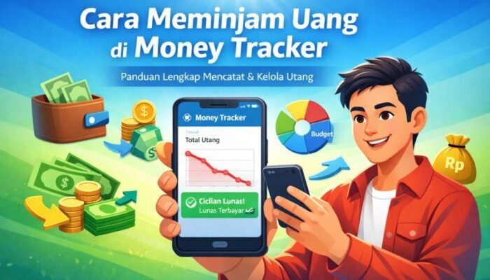 Cara Meminjam Uang di Money Tracker