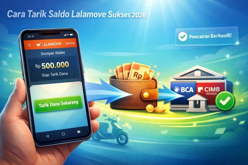 Cara Tarik Saldo Lalamove