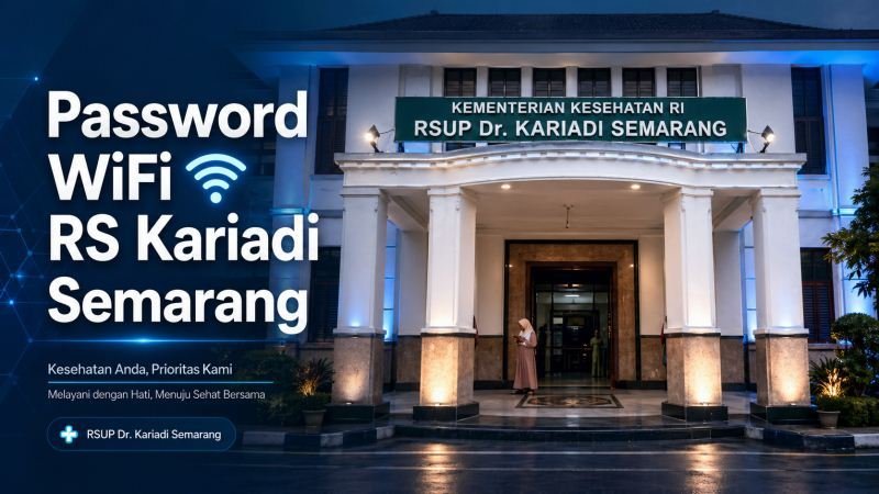 Password WiFi RS Kariadi Semarang