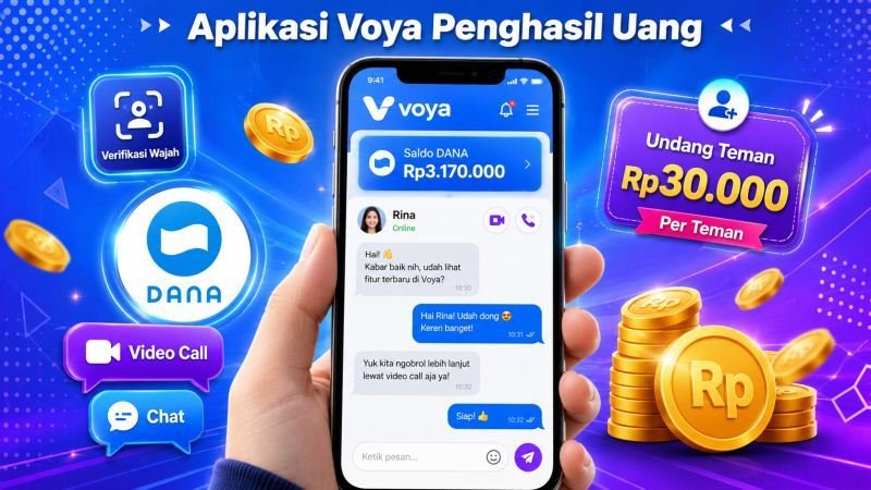 Aplikasi Voya Penghasil Uang