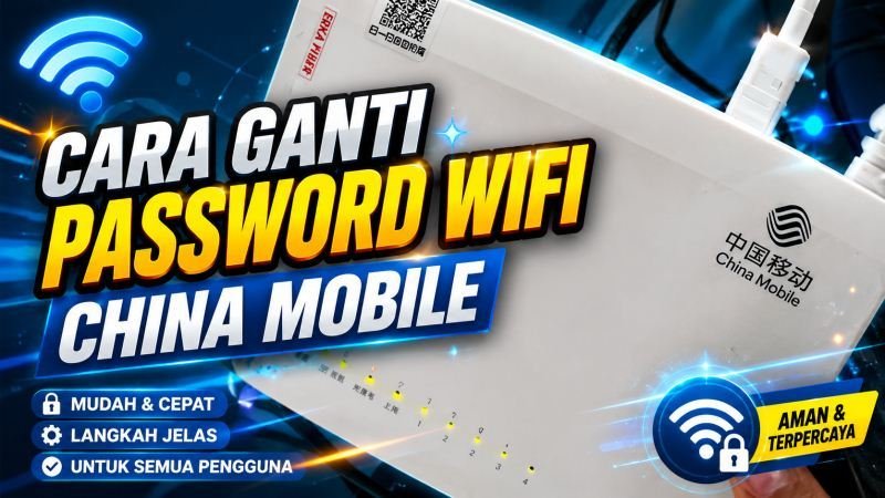 Cara Ganti Password Wifi China Mobile