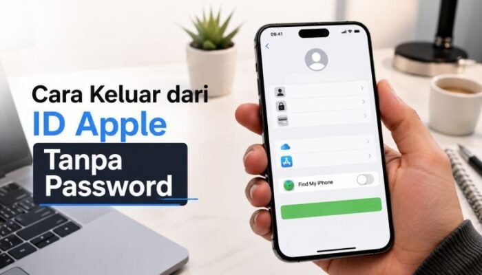 Cara Keluar dari ID Apple Tanpa Password