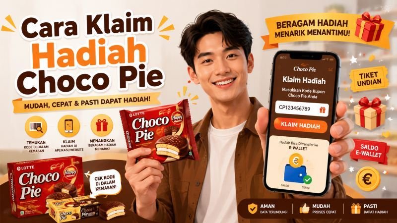 Cara Klaim Hadiah Choco Pie