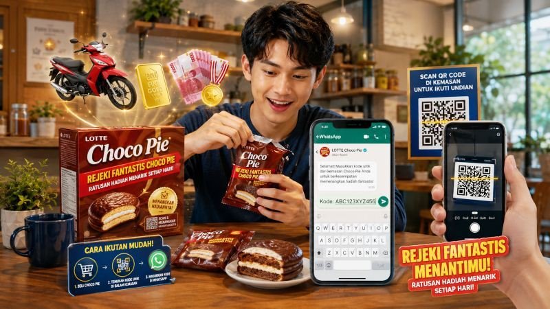 Cara Memasukkan Kode Choco Pie LOTTE