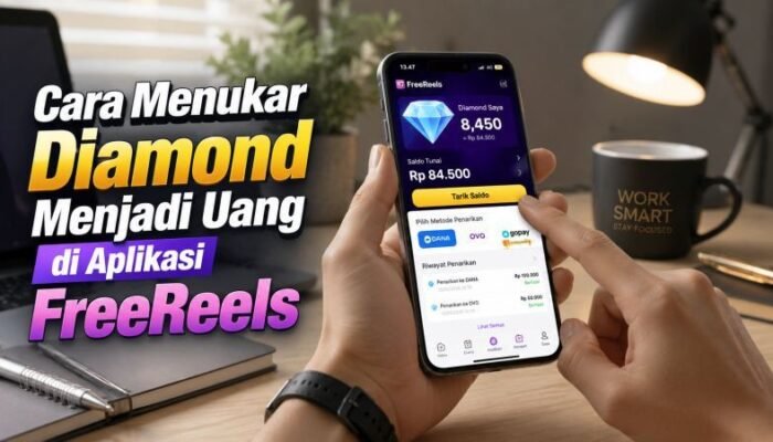 Cara Menukar Diamond Menjadi Uang di Aplikasi FreeReels