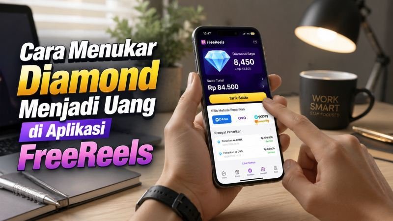 Cara Menukar Diamond Menjadi Uang di Aplikasi FreeReels
