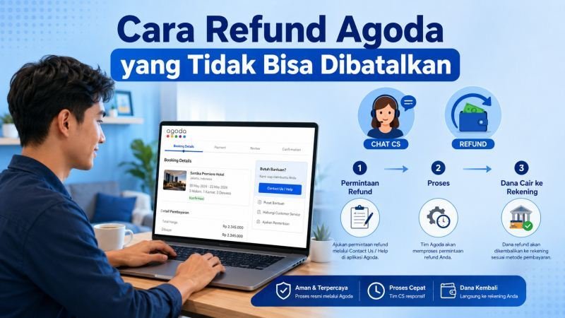 Cara Refund Agoda yang Tidak Bisa Dibatalkan