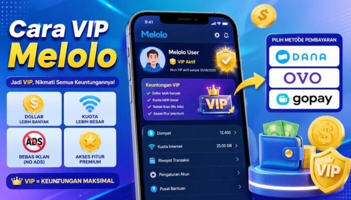 Cara VIP Melolo 2026
