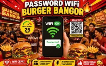 Password WiFi Burger Bangor
