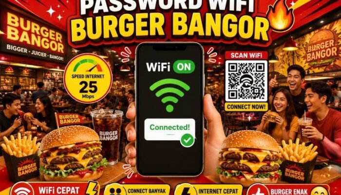 Password WiFi Burger Bangor