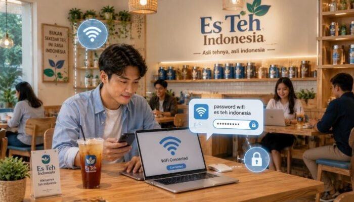Password WiFi Es Teh Indonesia
