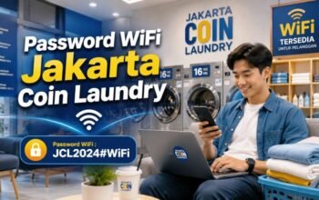 Password WiFi Jakarta Coin Laundry