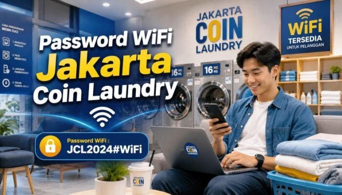 Password WiFi Jakarta Coin Laundry