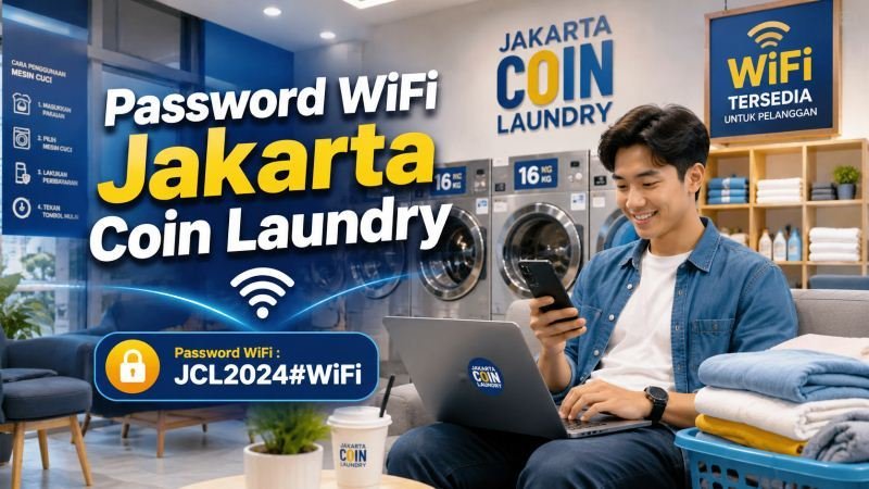 Password WiFi Jakarta Coin Laundry