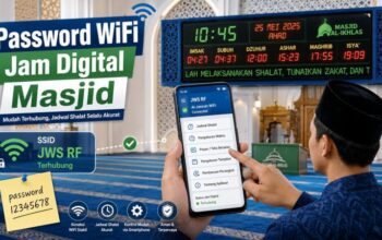Password WiFi Jam Digital Masjid