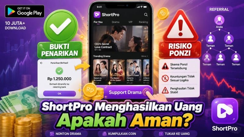 ShortPro Menghasilkan Uang Apakah Aman