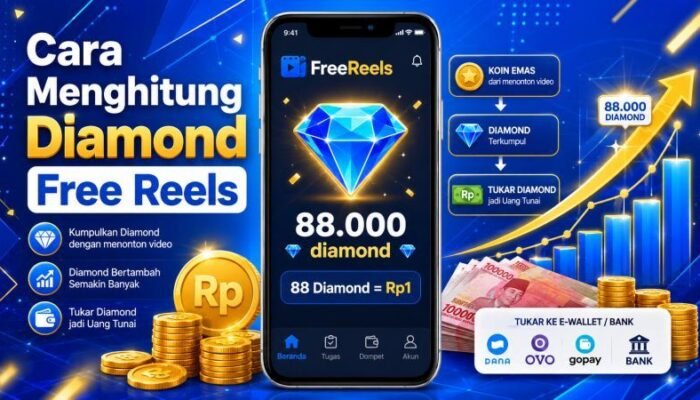Cara Menghitung Diamond Free Reels: Rumus, Rasio, dan Cara Menukar!
